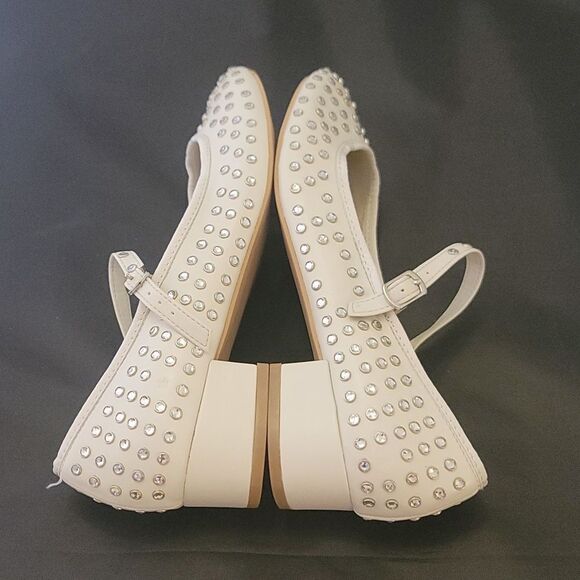 BRAND NEW MADDEN GIRL MARY JANE STYLE STUDDED LOW BLOCK HEEL SHOE - Picture 15 of 16